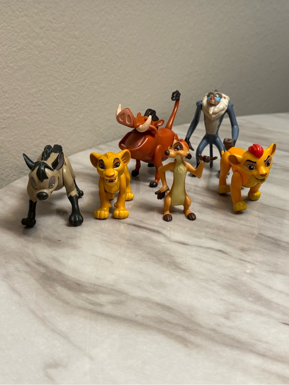 Disney Lion King character figurines